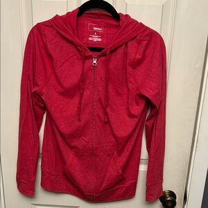 Sonoma Cherry Red Cotton Blend Top